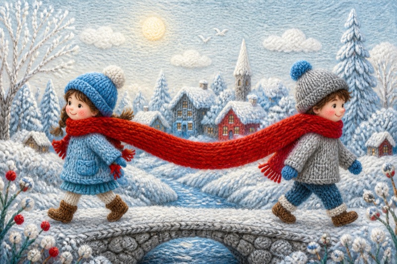 Cover of The Red Scarf