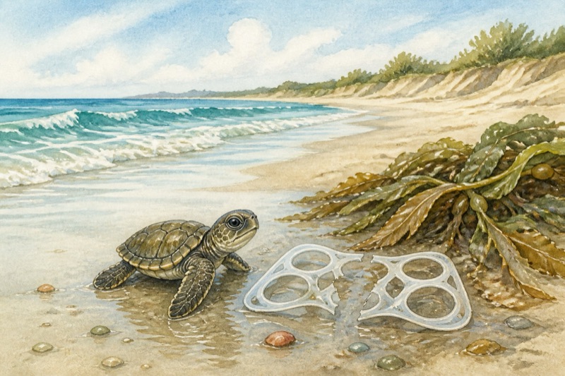 Cover of The Straw on the Beach